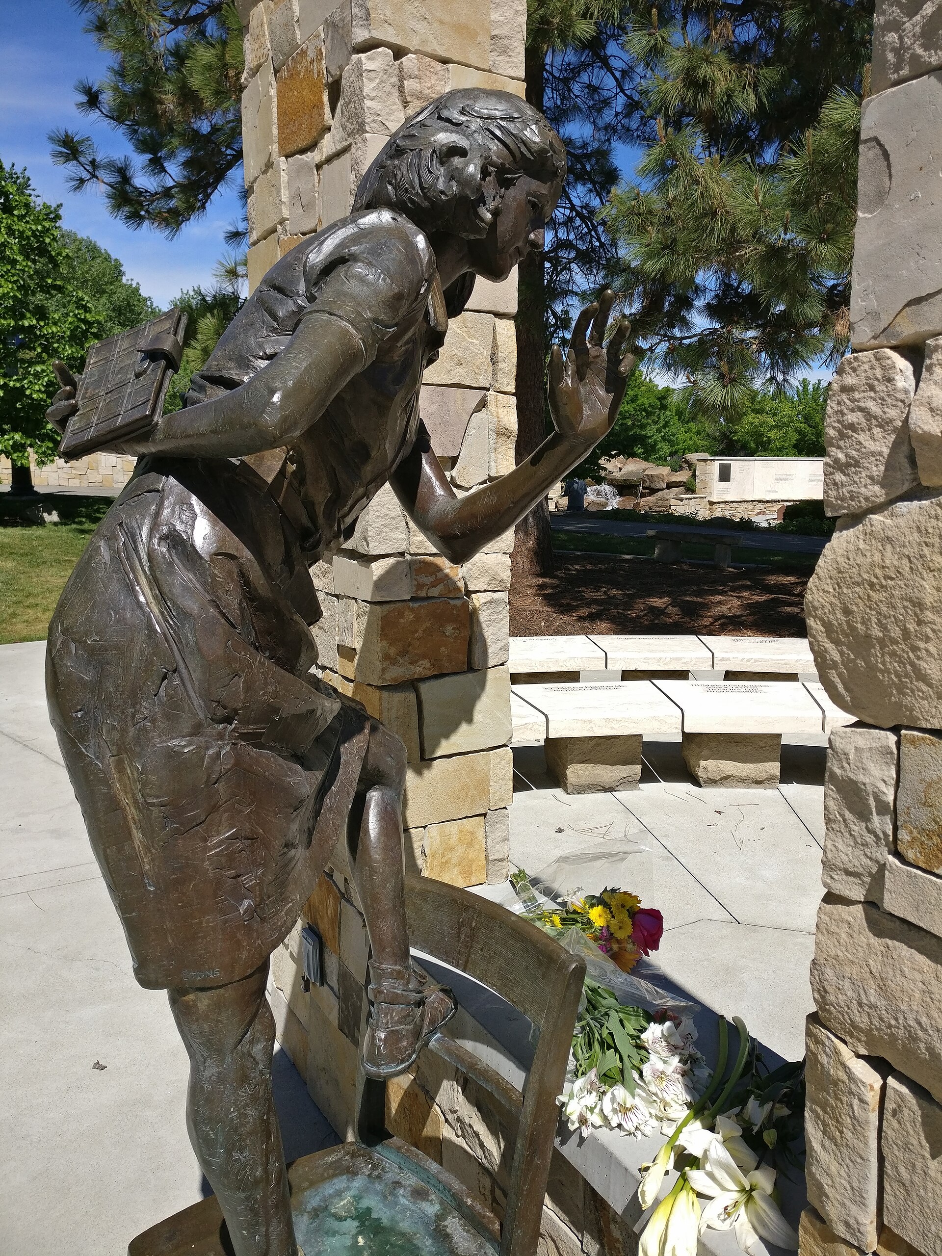 Photograph illustrating What Is the Anne Frank Human Rights Memorial in Boise