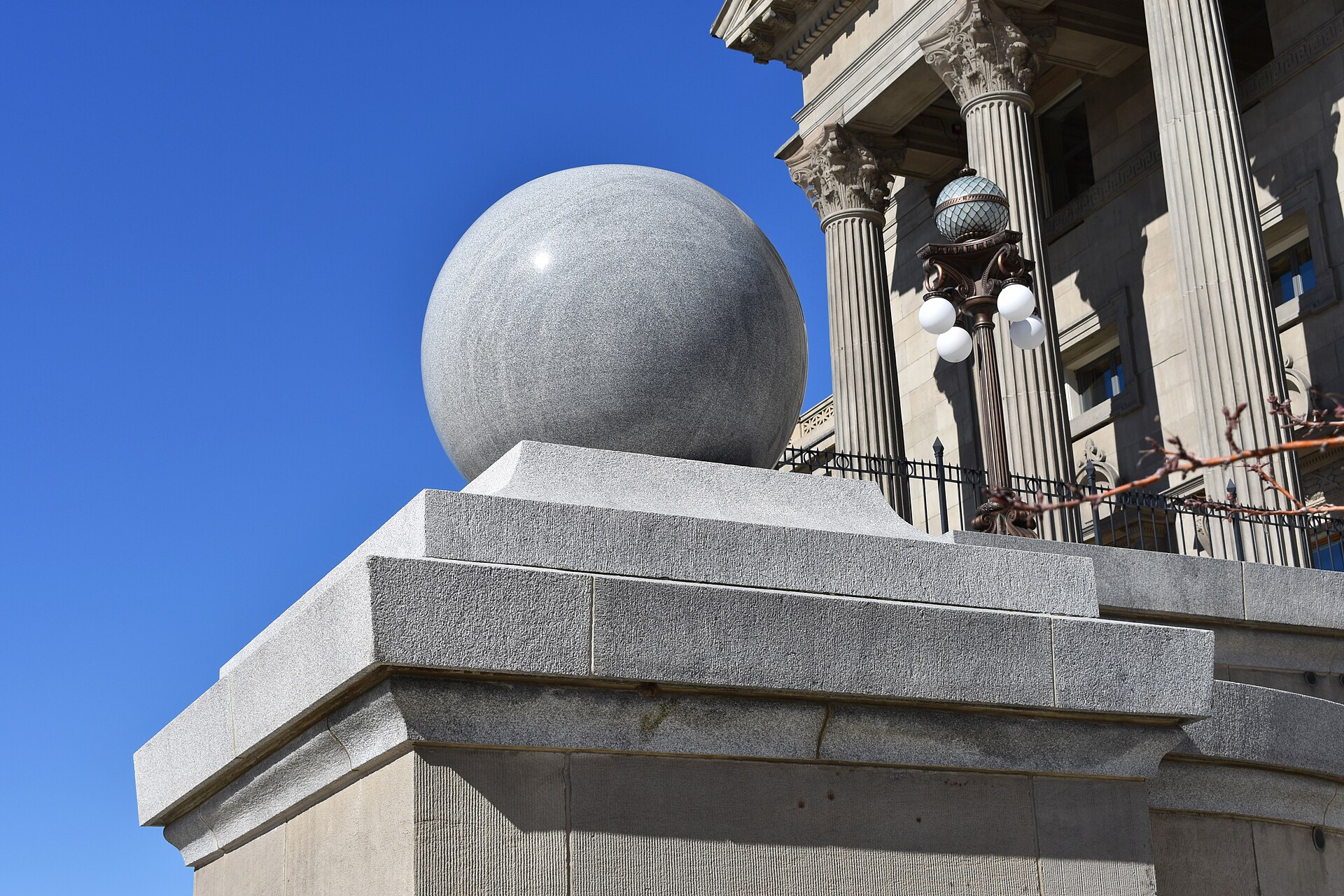 Idaho State Capitol Detail, illustrating What Is Basque Food in Boise, and Which Dishes Recur