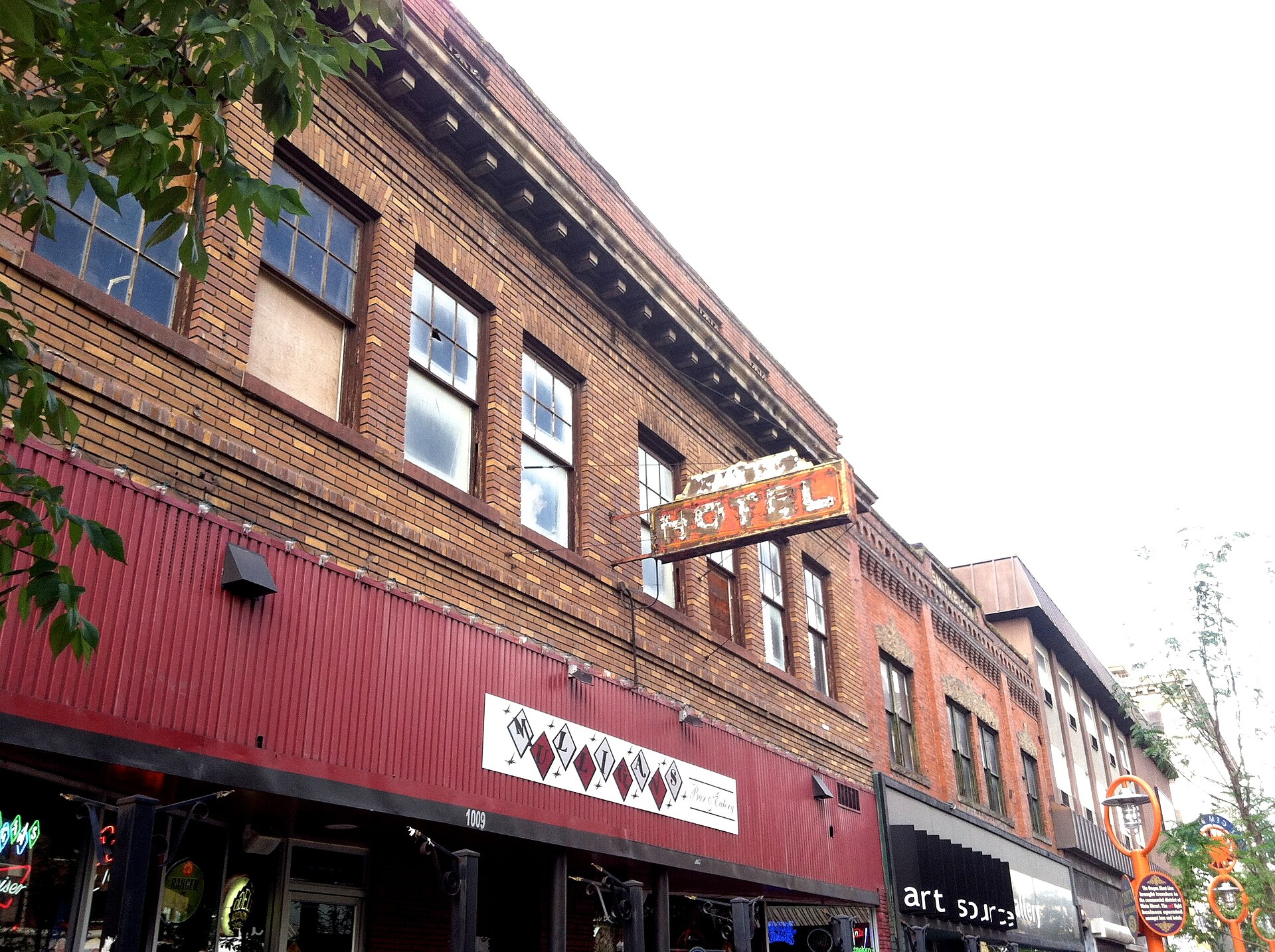 Lower Main Street Commercial Historic District, Boise, illustrating A Boise Morning on the Greenbelt, and What Comes After