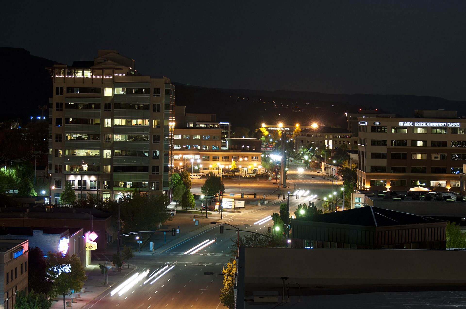 Front St. Downtown Boise, illustrating What Is a Boise Summer Actually Like? How Hot It Gets