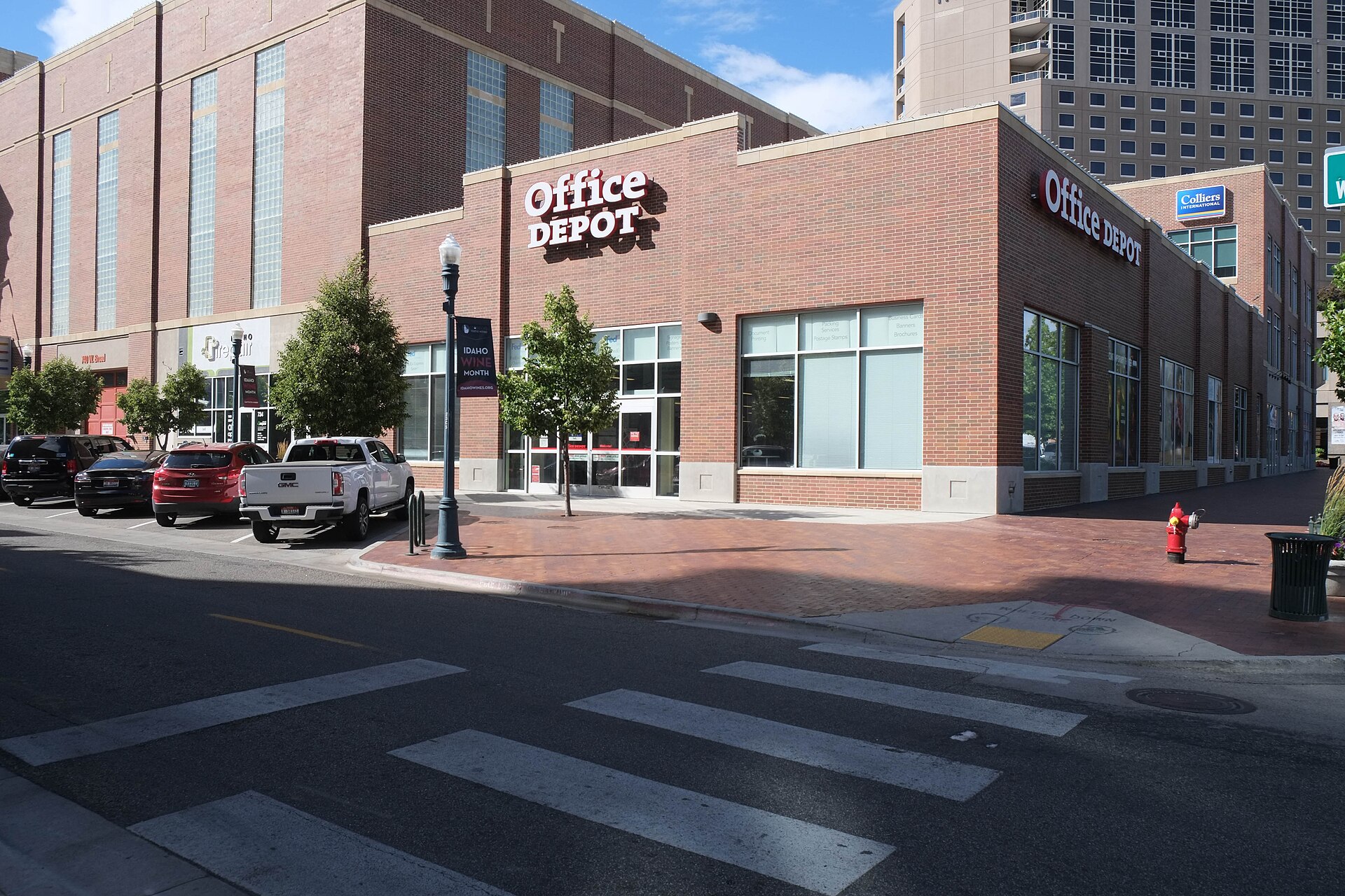 Office Depot Downtown Boise, illustrating What Is Boise's Smoke Season, and When Is It