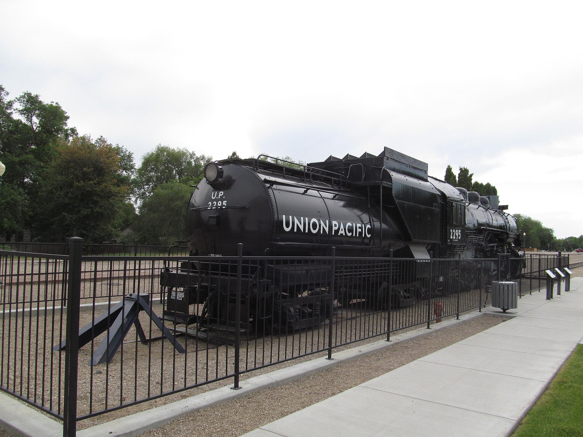 Union Pacific ’s tender at the Boise Union Pacific Depot Boise, Idaho, illustrating How Does Boise's Job Market Actually Work