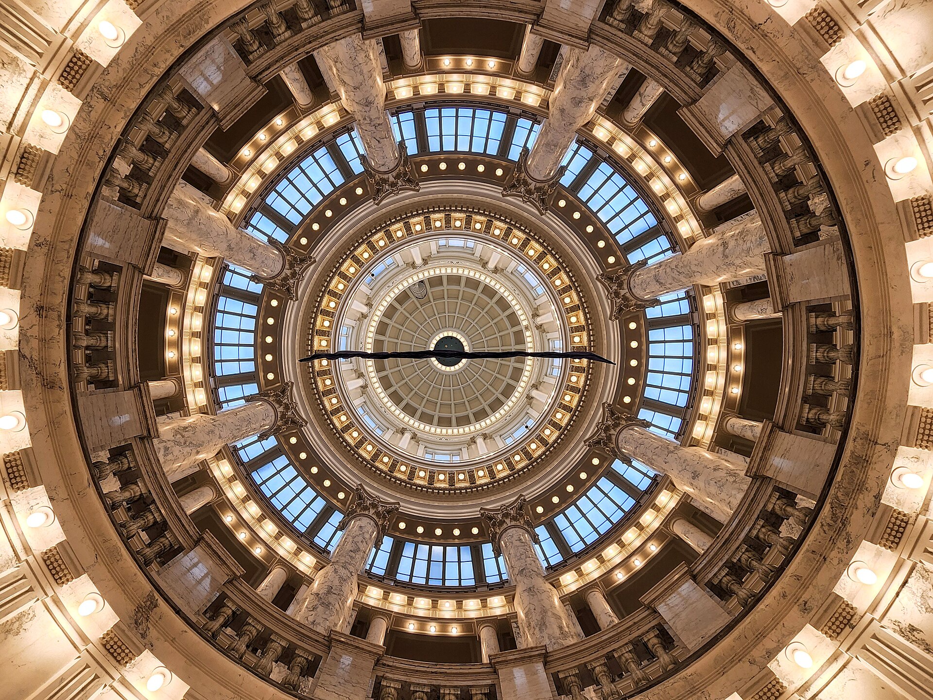 Idaho State Capitol Dome, illustrating Can You Go Inside the Idaho State Capitol? A Visitor's Guide