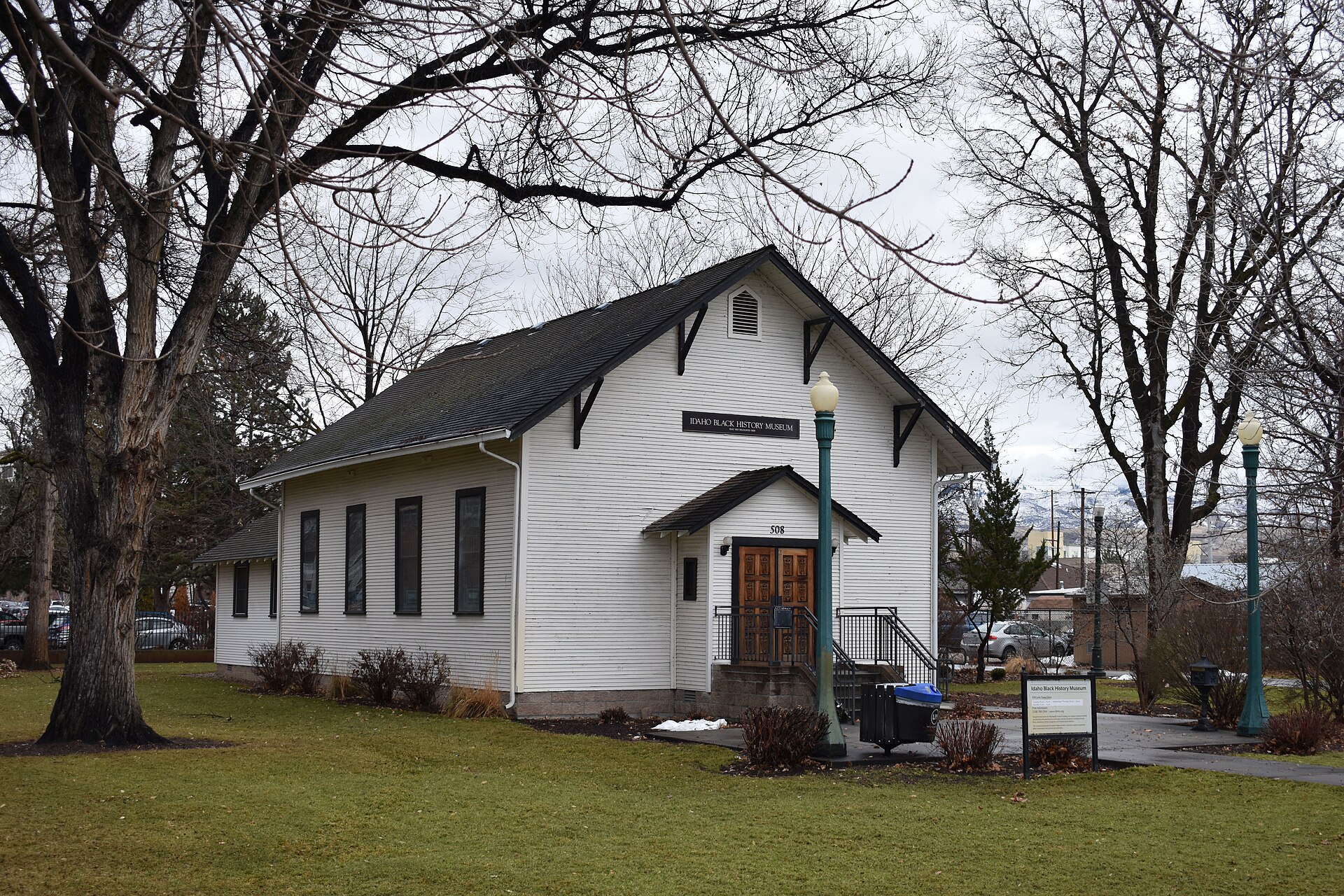 Idaho Black History Museum 2 (Julia Davis Park), illustrating What Is the Ridge to Rivers Trail System in Boise