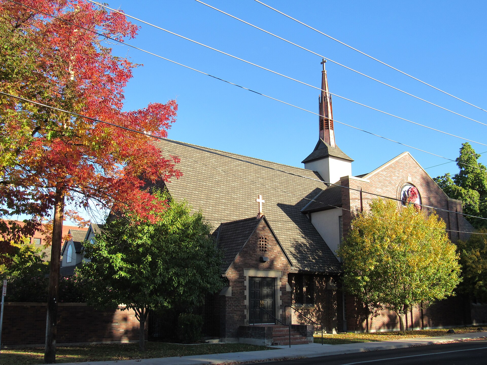 St Mary's Catholic Church 26th and State Street Boise ID USA, illustrating What Is State Street in Boise, and Why Rebuilt So Often