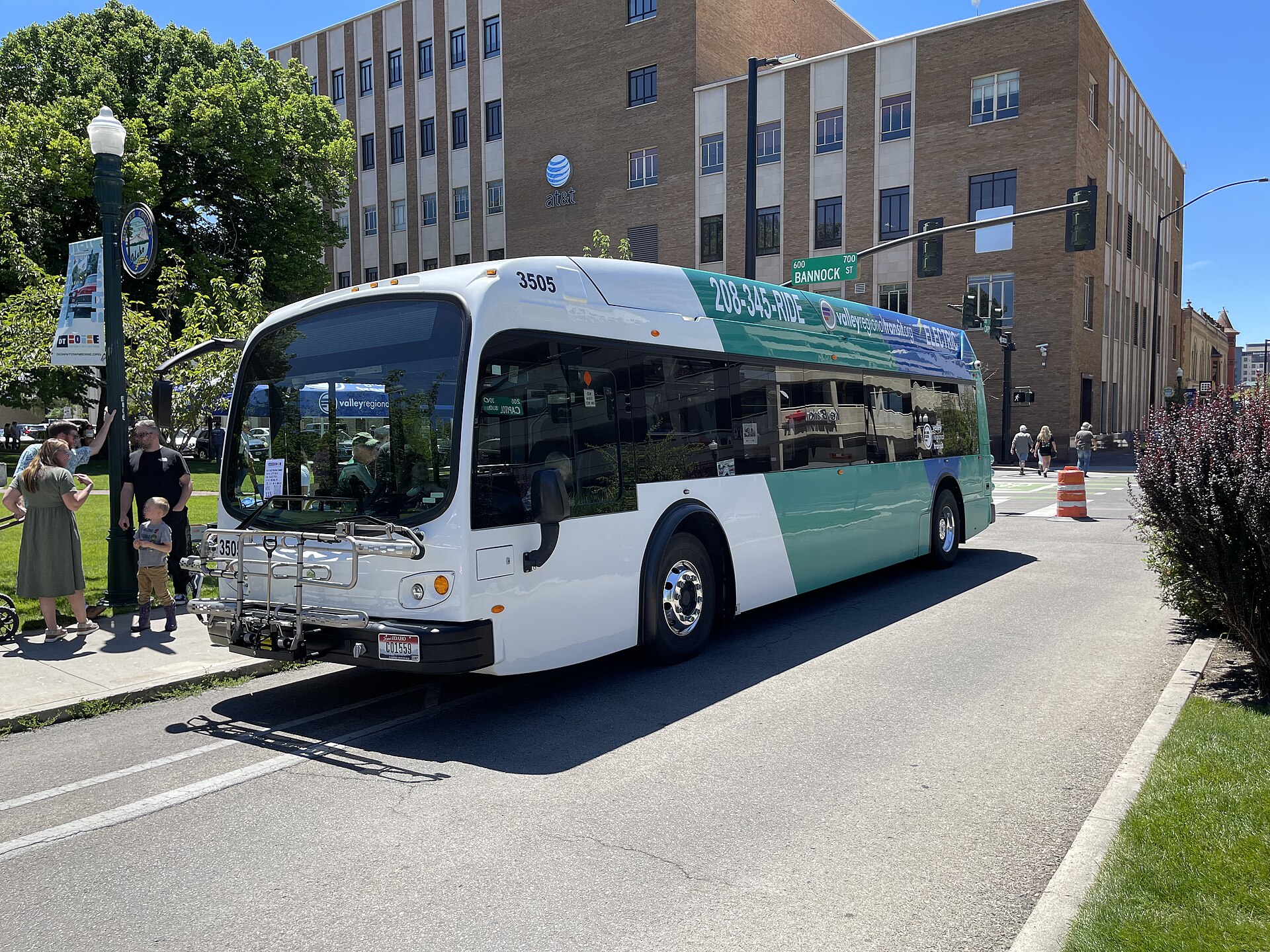 Valley Regional Transit at Downtown Boise Father's Day Car Show, illustrating What Is Valley Regional Transit, and Where Does the Bus Go