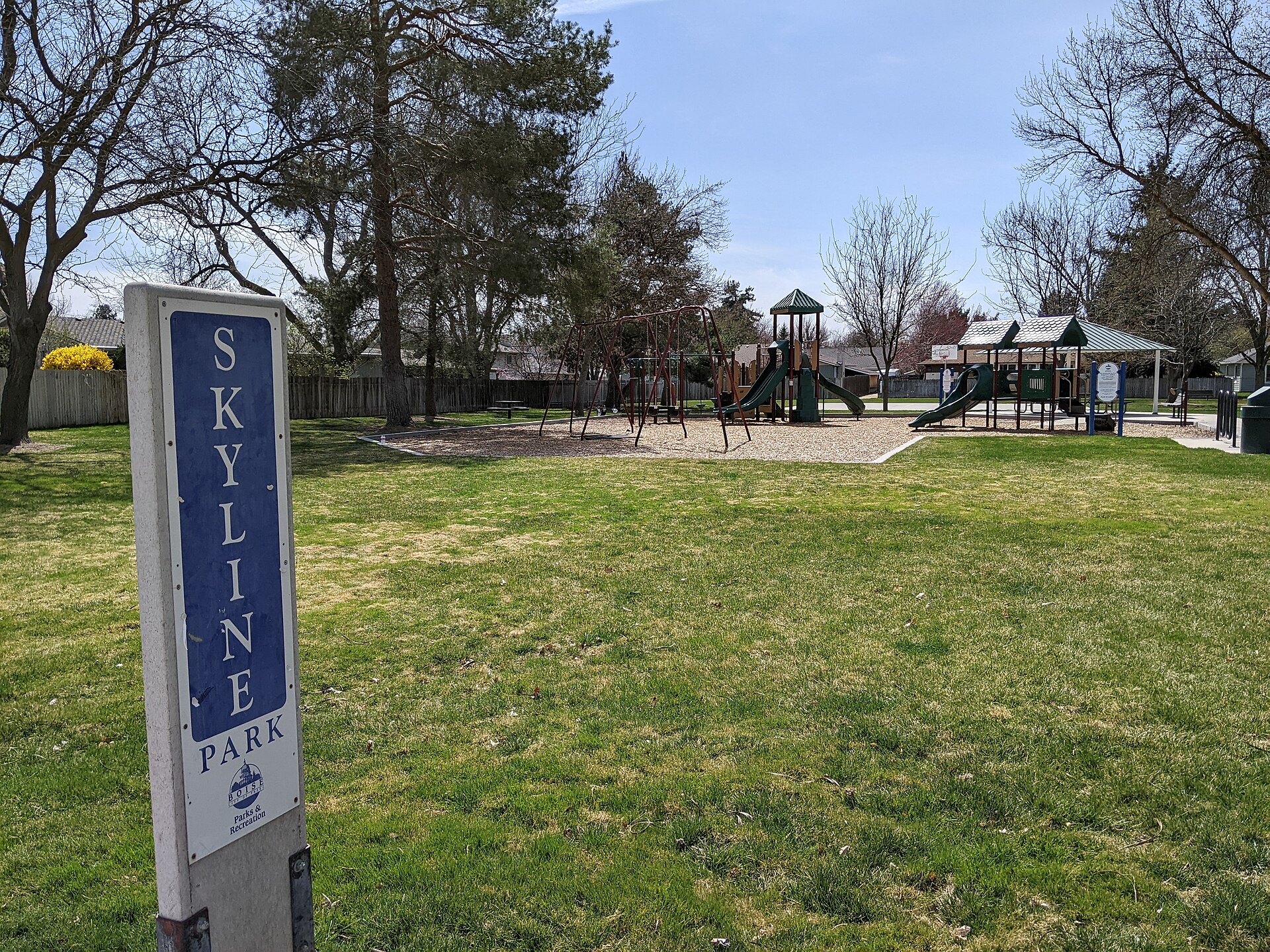 Skyline Park Boise Idaho, illustrating What Is the Vista Neighbourhood in Boise, Idaho