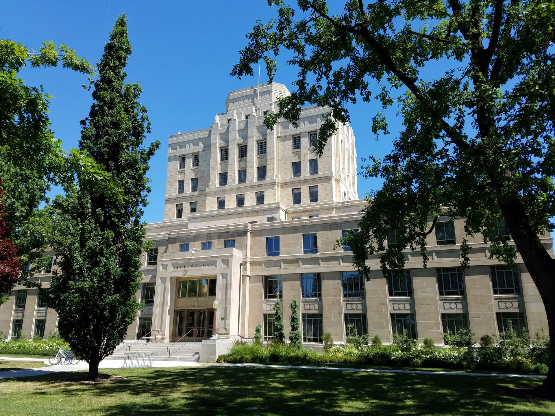 The Old Ada County Courthouse in Boise