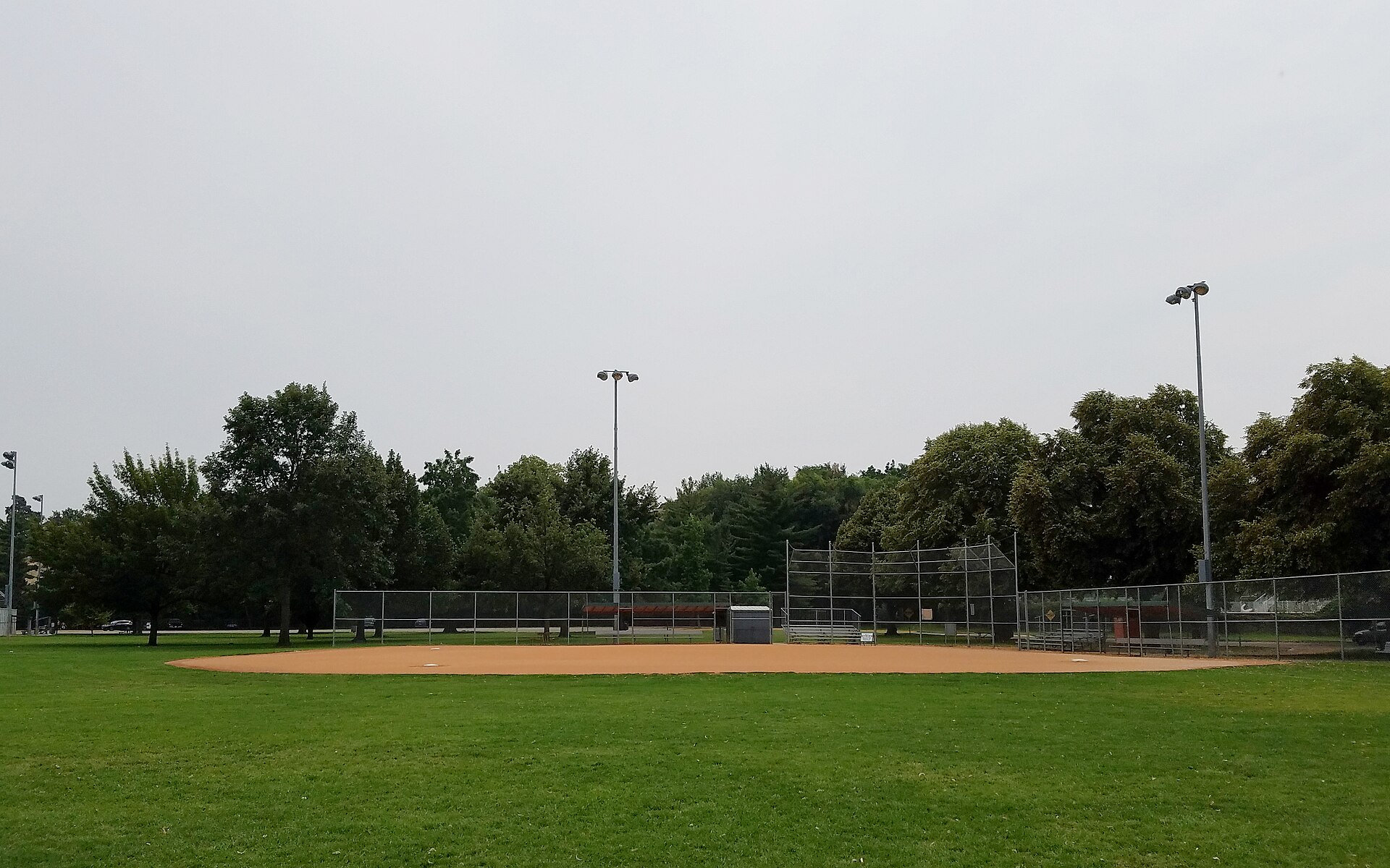 Softball Field (Ann Morrison Park), illustrating What Is It Like to Be Outdoors in Boise Year Round