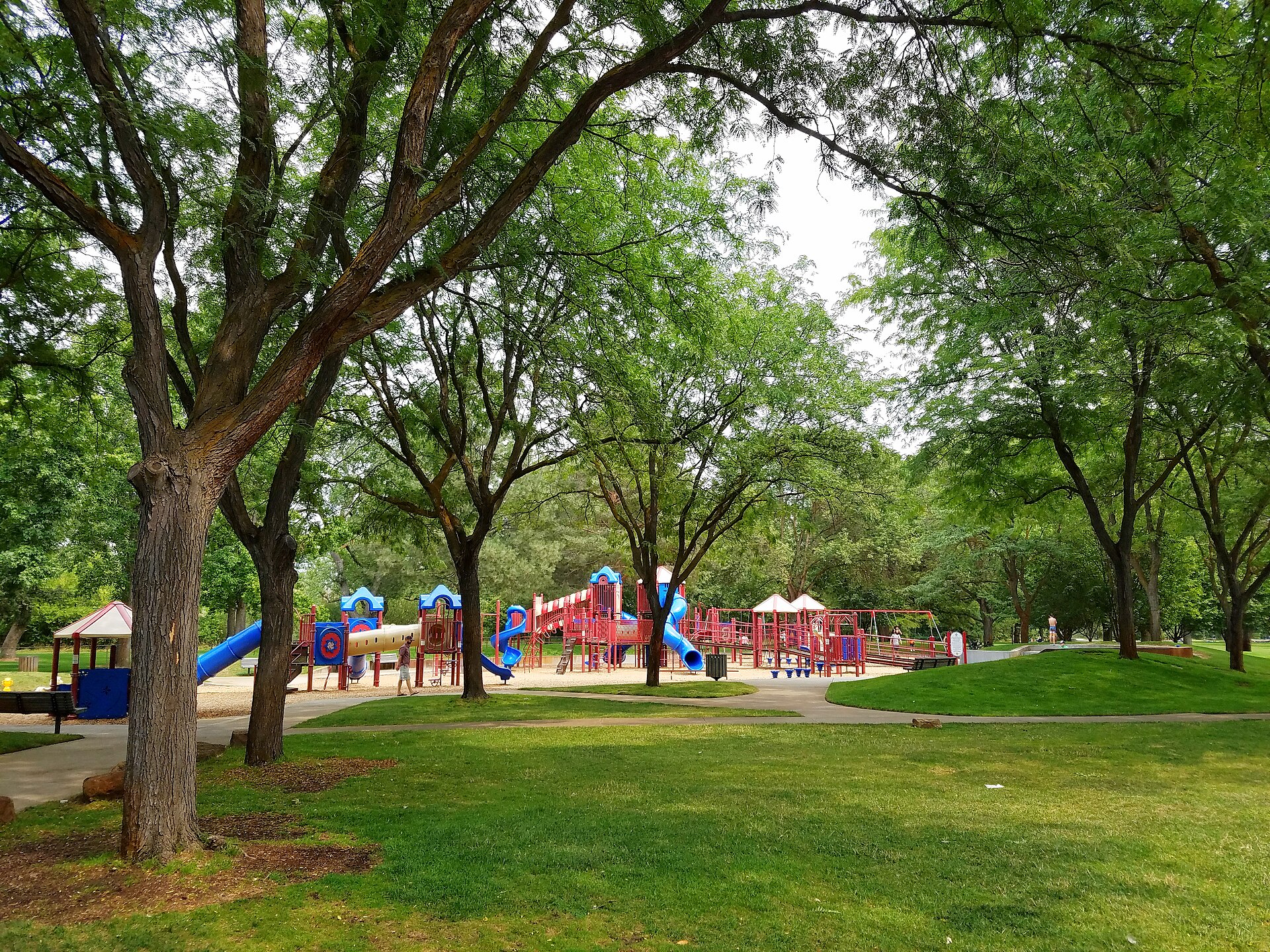 Playground (Ann Morrison Park), illustrating What Is It Like to Be Outdoors in Boise Year Round