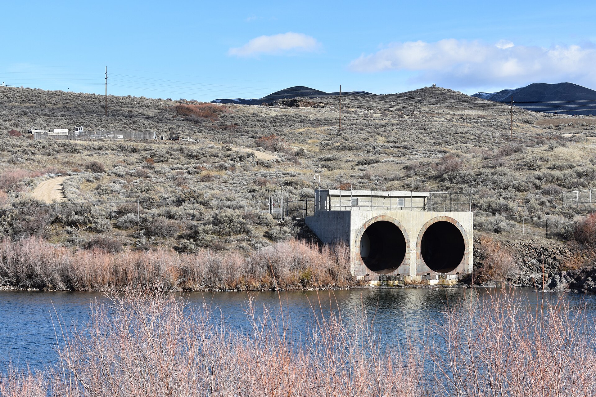 Diversion Tunnels (Lucky Peak Dam), illustrating What Is Lucky Peak, and What Is There to Do