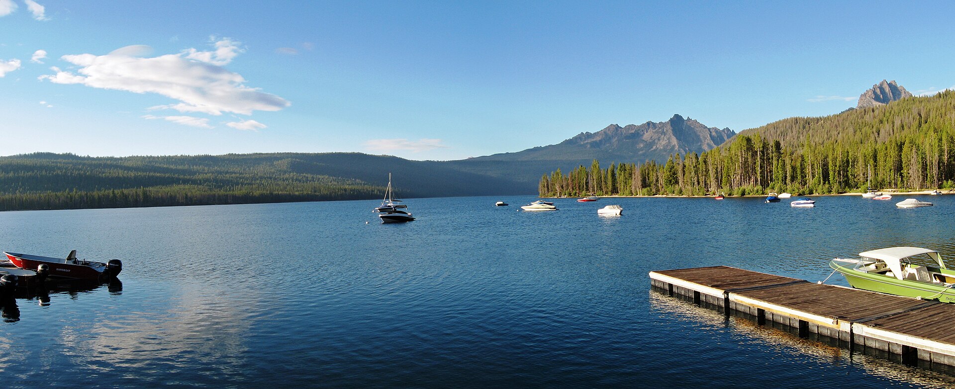 Boats in Redfish Lake, illustrating What Is Redfish Lake, Idaho? A Straight Answer