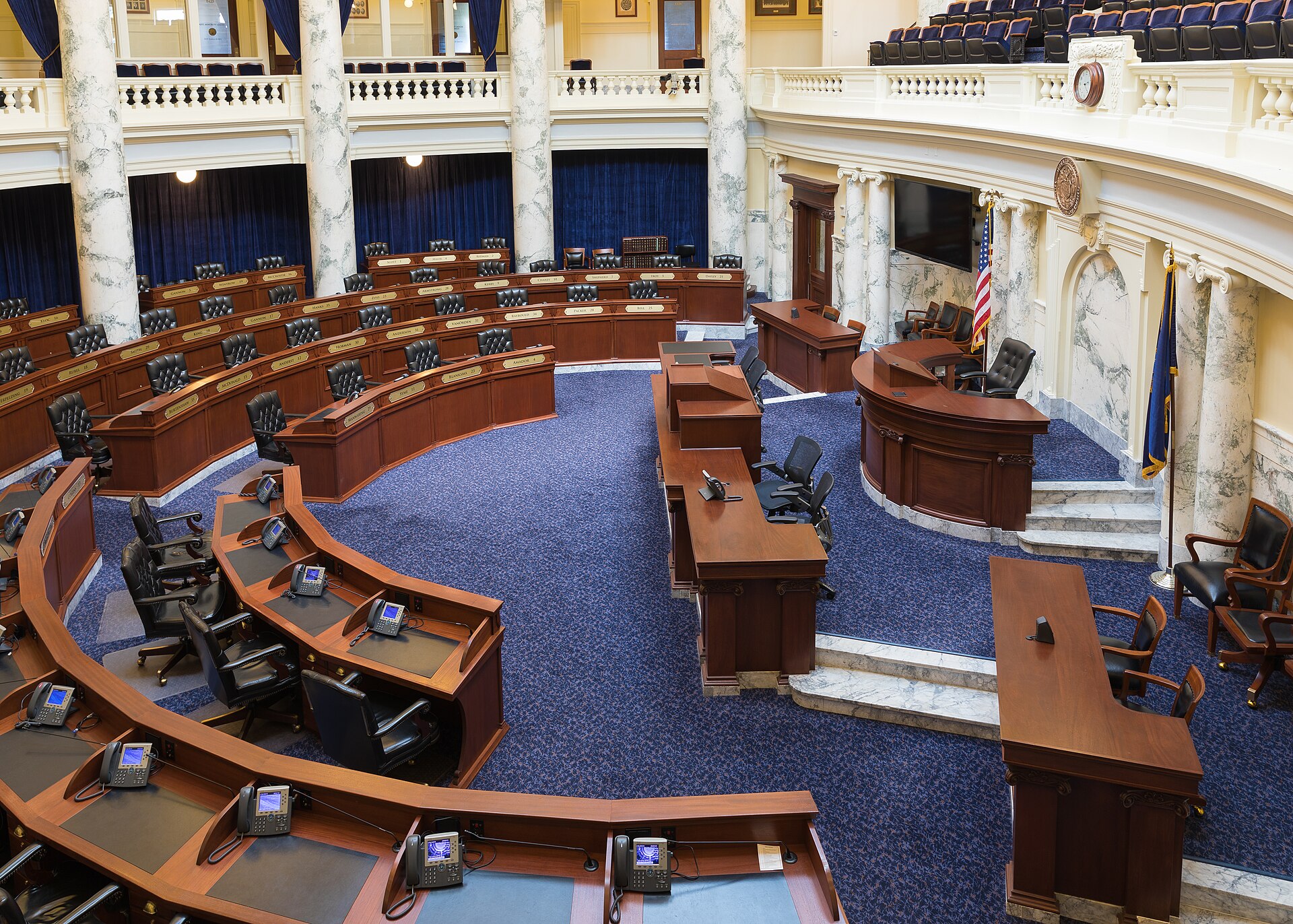House of Representatives Chamber, Idaho State Capitol, illustrating What Is Worth Doing in Boise on a Sunday