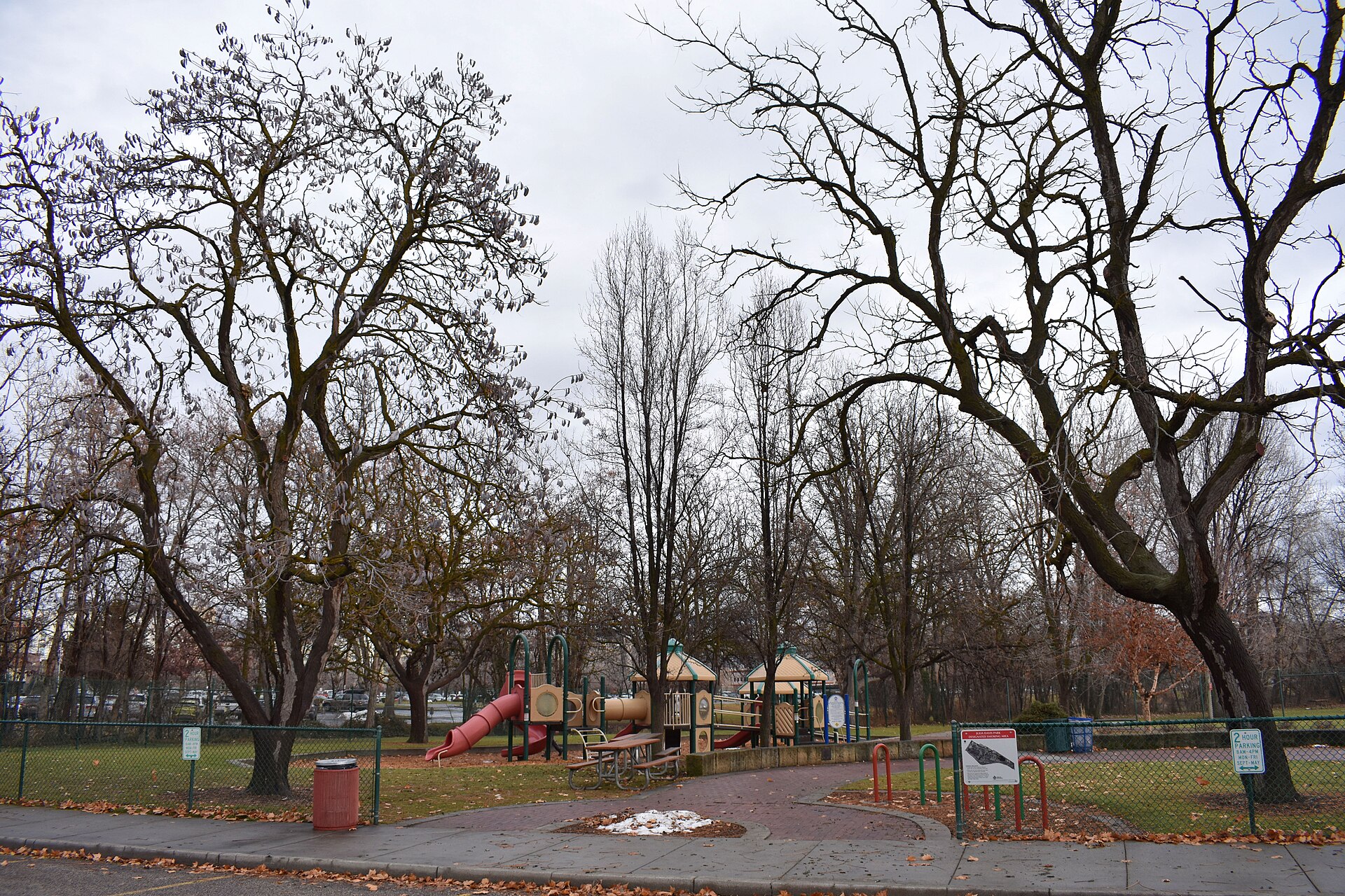 Playground (Julia Davis Park), illustrating When Do Boise Foothills Trails Close, and Why