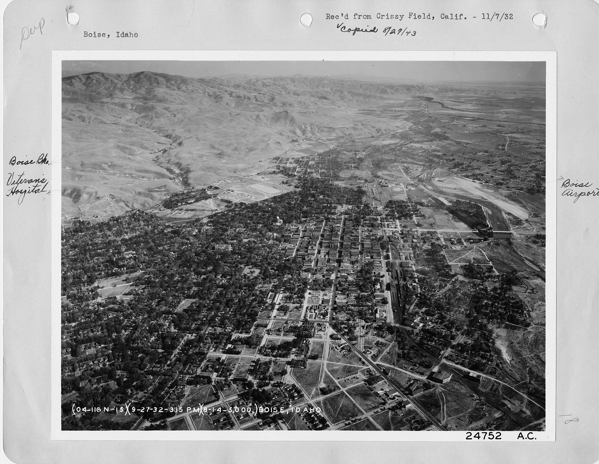 Idaho Boise through Boise River NARA, illustrating Where Does Boise's Water Come From? A Straight Answer