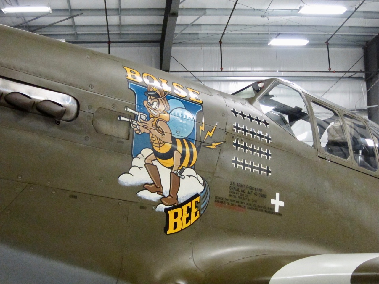 File:Boise Bee WAM Nose Art, illustrating Which Boise Museums Are Free, and When? A Practical Guide